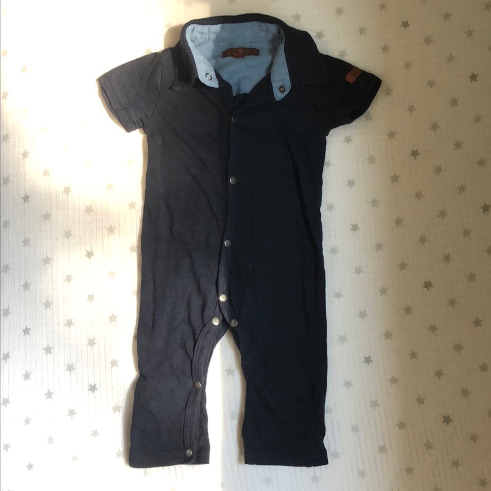 Seven 7 boys jumpsuit romper outfit